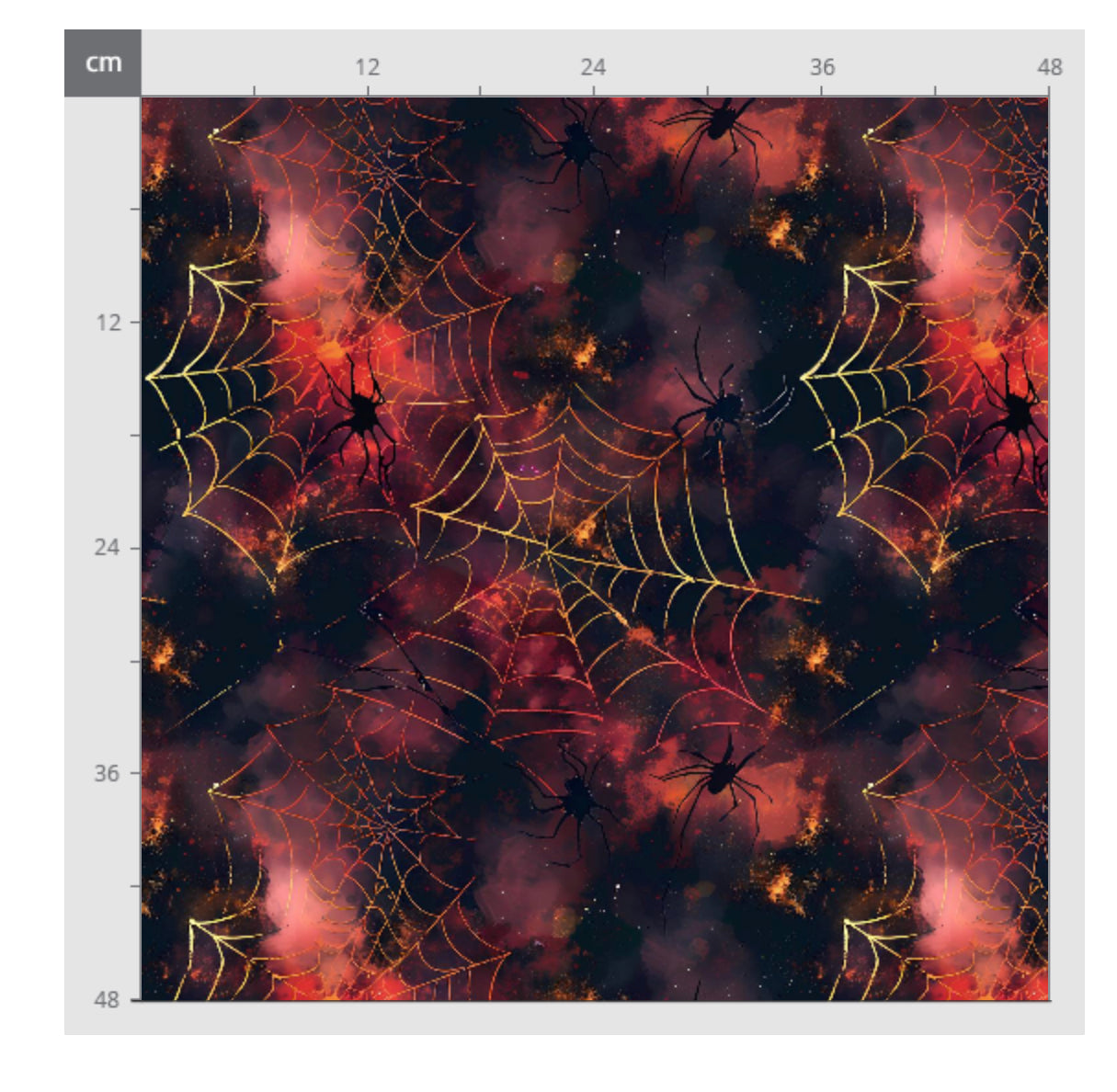 Rotes Spinnennetz  Halloween Aktuelle Vorbestellung